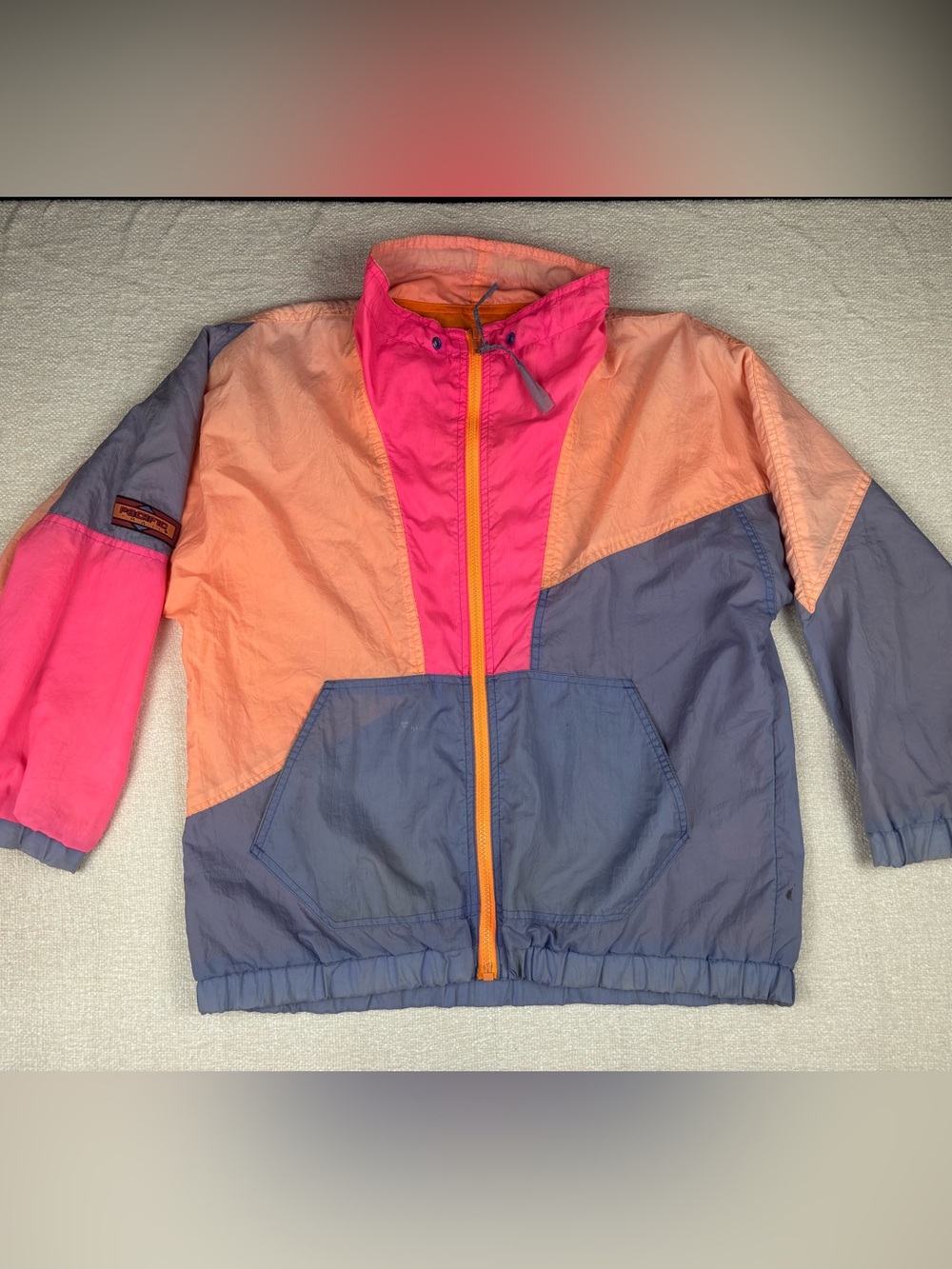 Vintage 90s Pacific Trail Color Block Windbreaker- Large